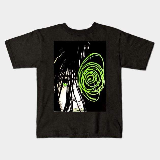 Yurei Kids T-Shirt by Phosfate